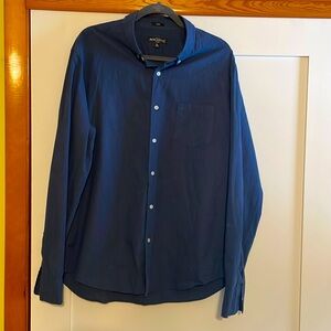 Men’s navy blue dress shirt